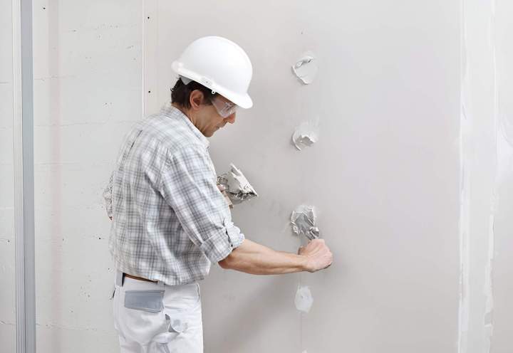 Application d’enduits sur placo à Bagnolet